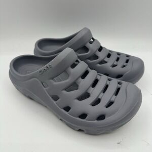 Oboz Whakata Coast Clogs Women's Size 6 Gray Mineral Slip On Shoes Sandals